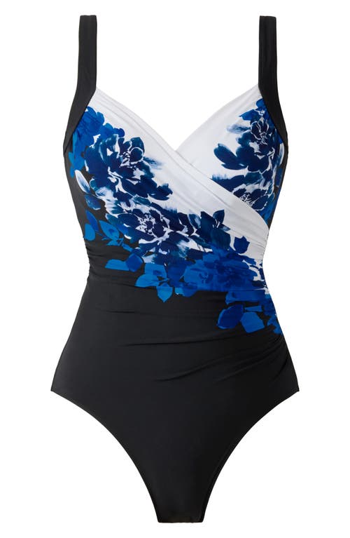 Miraclesuit ® Ombra Fiore Sanibel One-piece Swimsuit In Blue