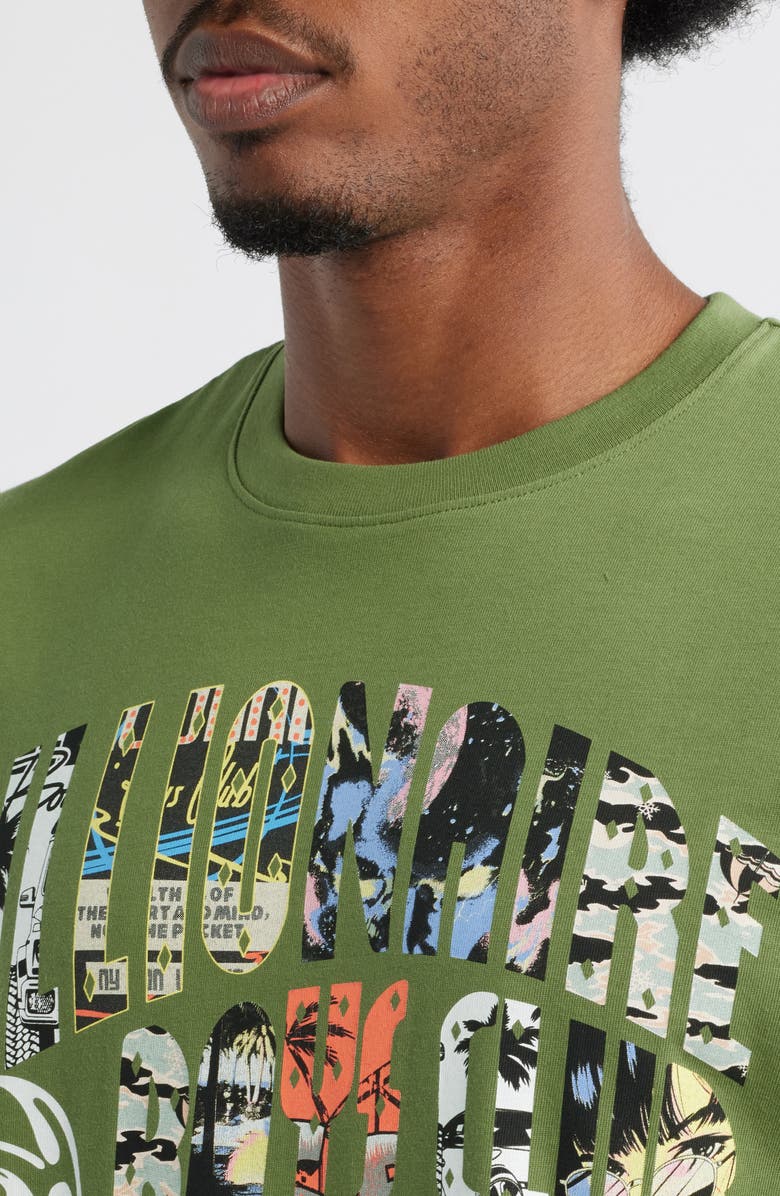 Billionaire Boys Club Multiverse Graphic T-Shirt, Alternate, color, Vineyard Green