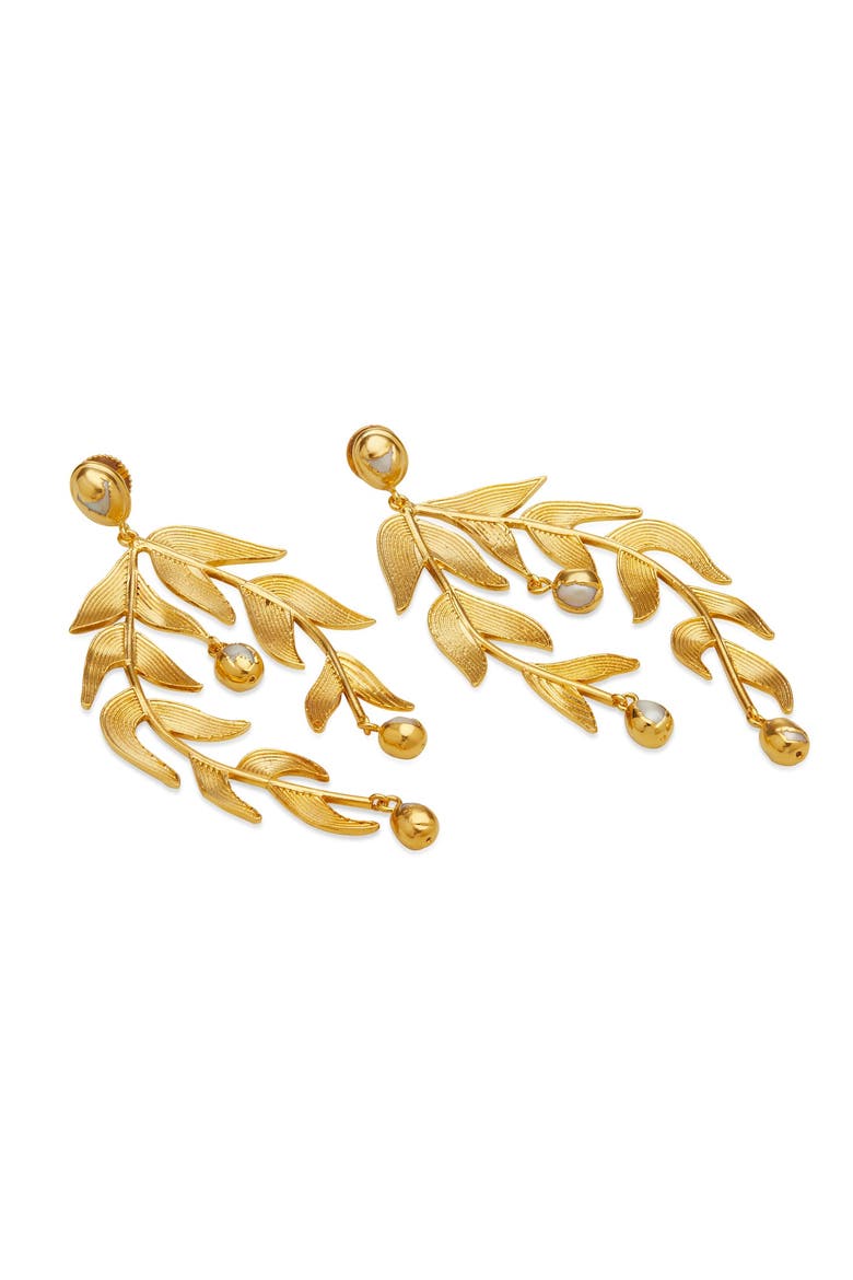 SOOKI CHANDELIER EARRINGS, Alternate, color, Gold Plated