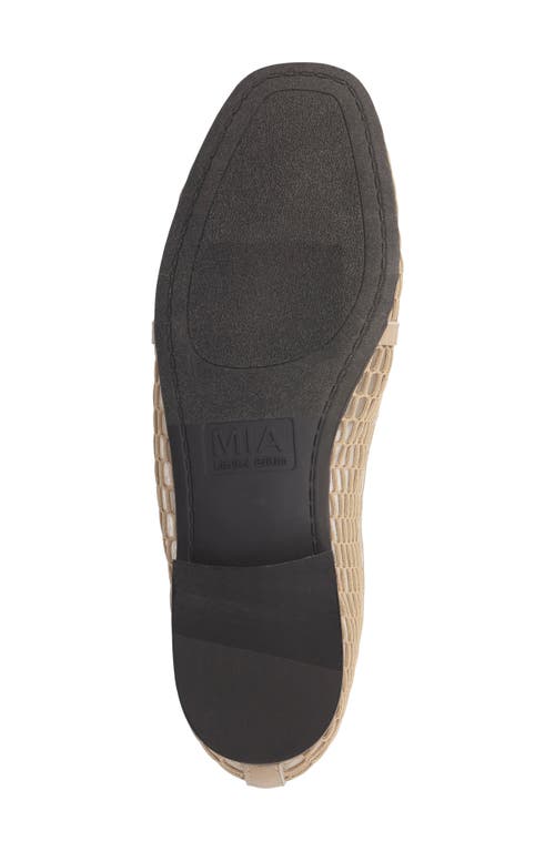 Mia Bailee Mesh Loafer In Animal Print