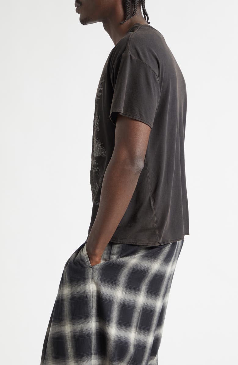 LU'U DAN Thrash Graphic T-Shirt, Alternate, color, Black