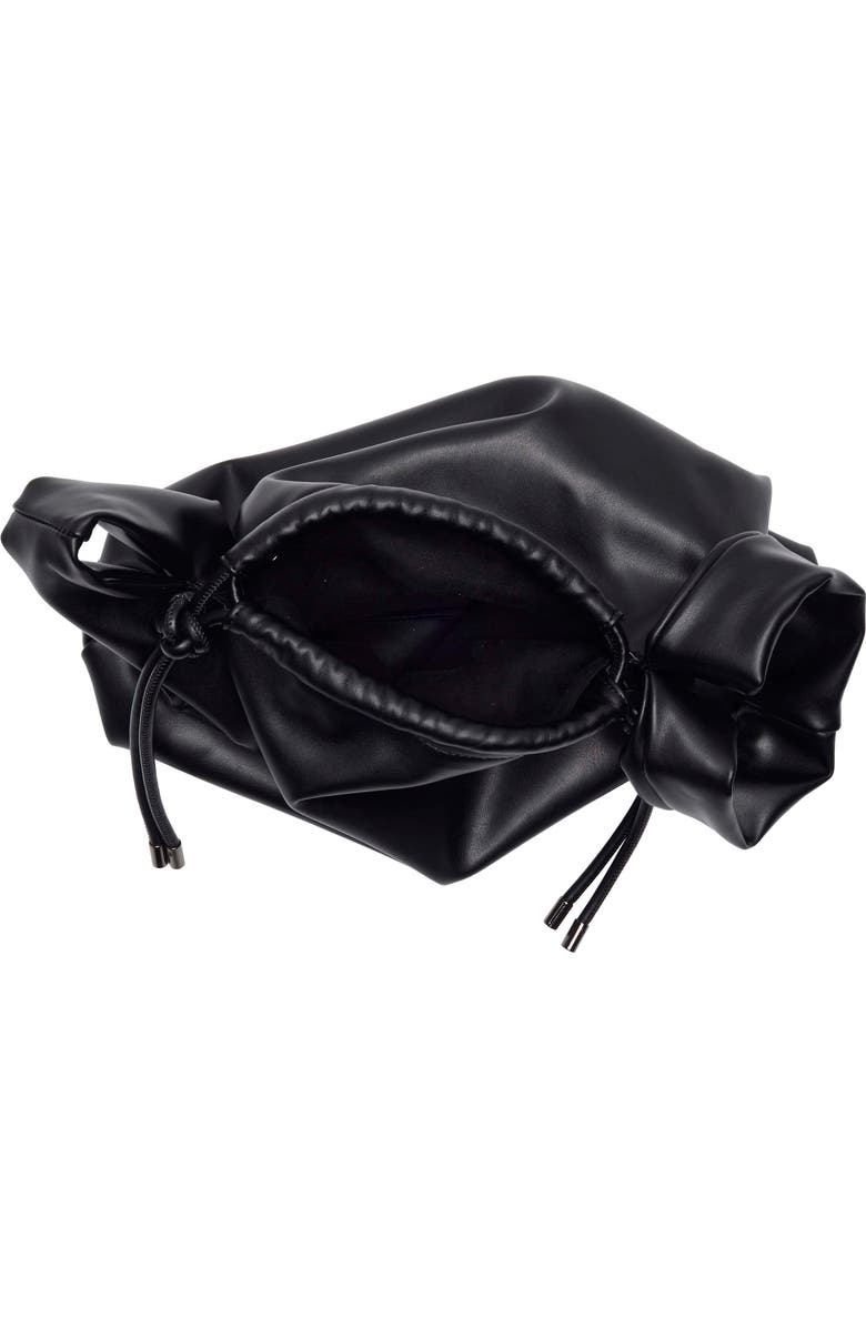 BCBG Corded Drawstring Bag, Alternate, color, Black