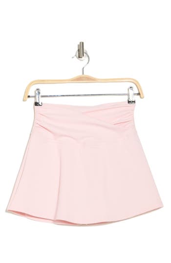 Yogalicious Wonderlink Rib Crosstown Twist Skirt In Lotus