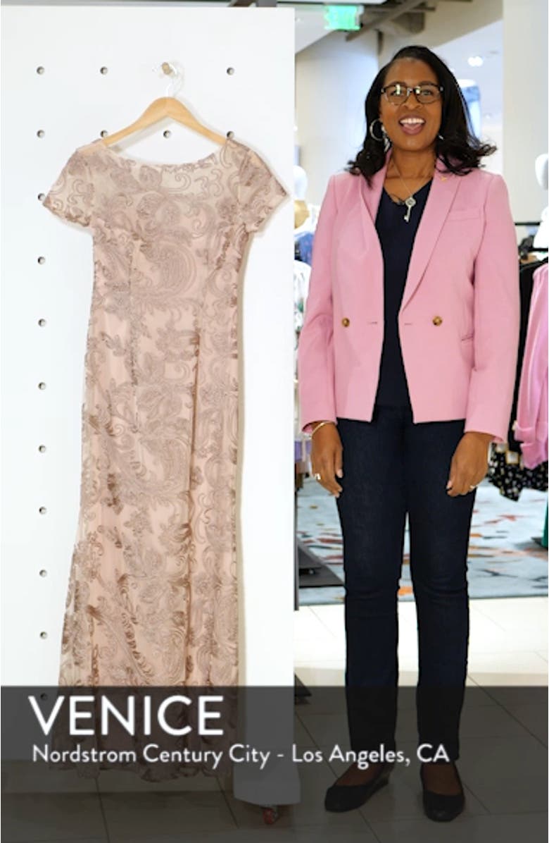 Soutache Trumpet Gown, sales video thumbnail