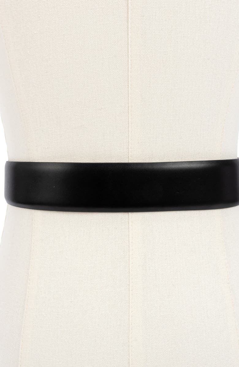 Kate Spade New York feather edge belt, Alternate, color, 