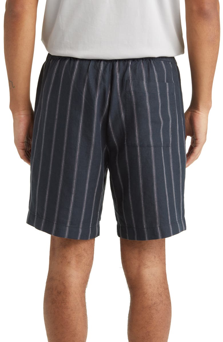 Vince Windsor Stripe Drawstring Shorts, Alternate, color,