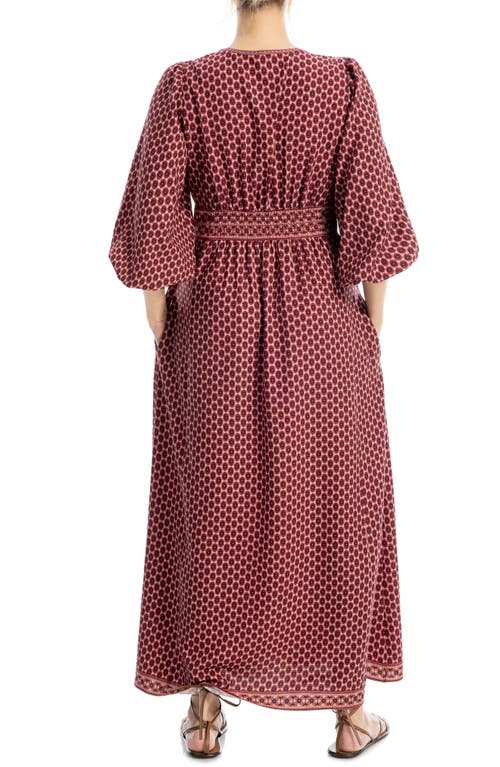 Max Studio Surplice V-neck Maxi Dress