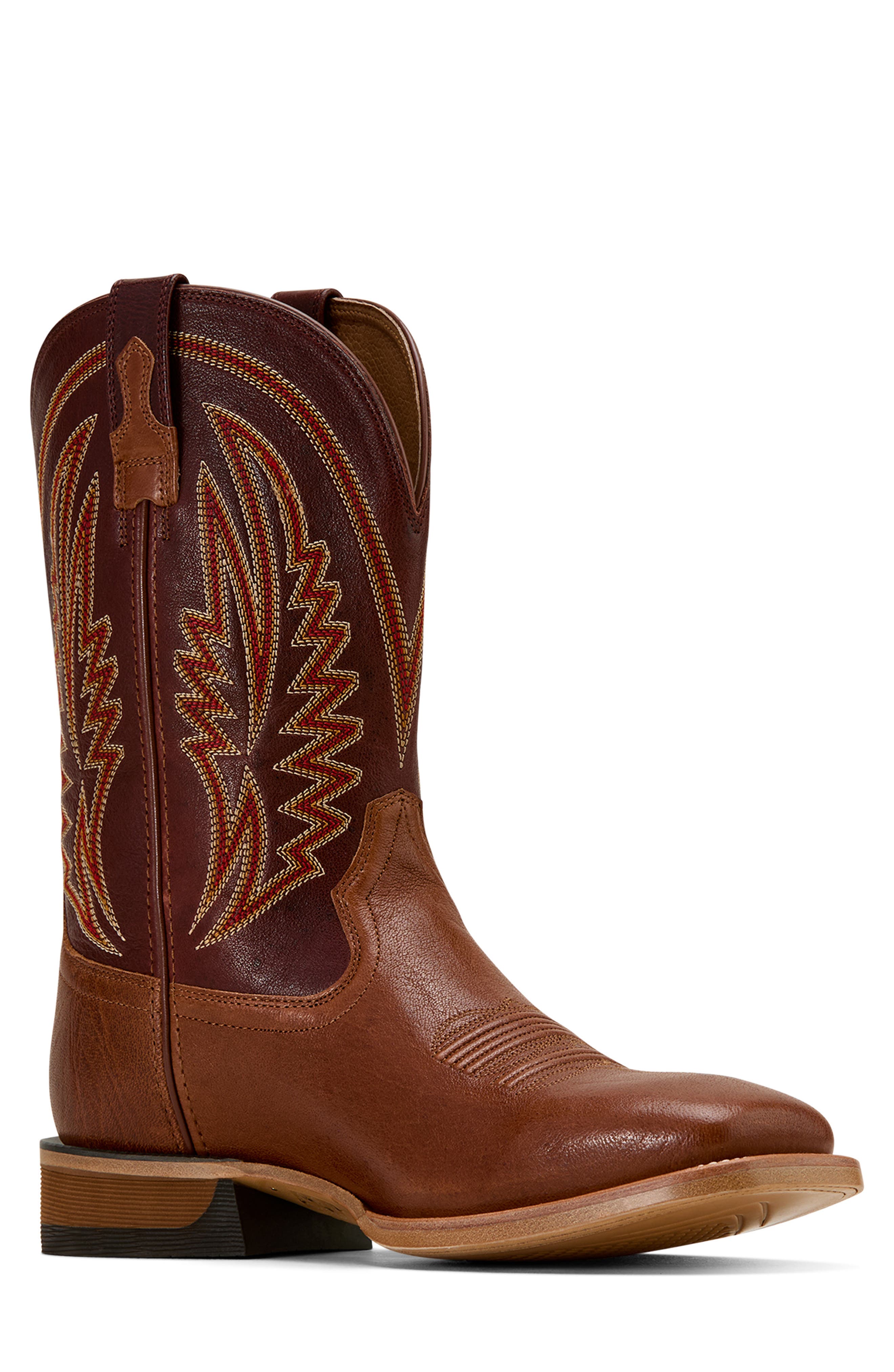 Ariat Sidestrike West Glory Cowboy Boot, Alternate, color, Brown