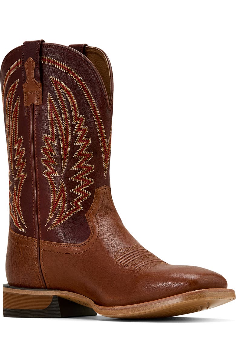 Ariat Sidestrike West Glory Cowboy Boot, Alternate, color, Brown