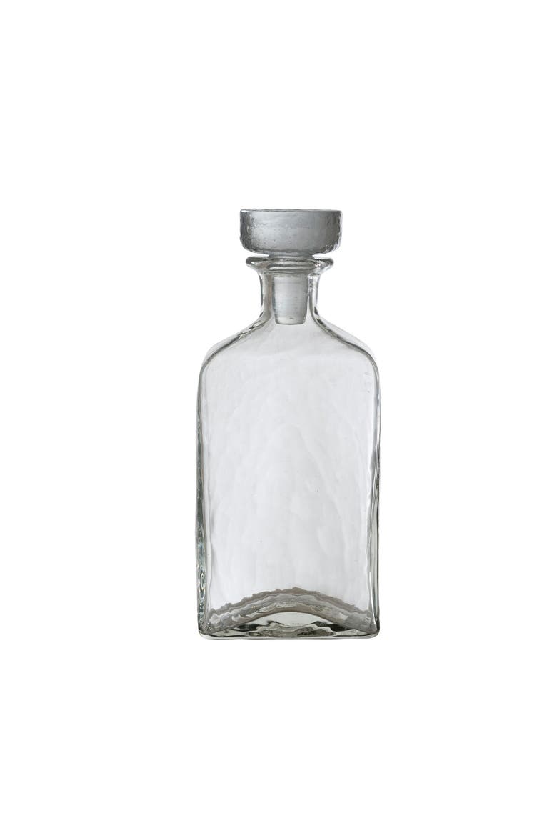 Glass Decanter, Clear, Main, color, Clear
