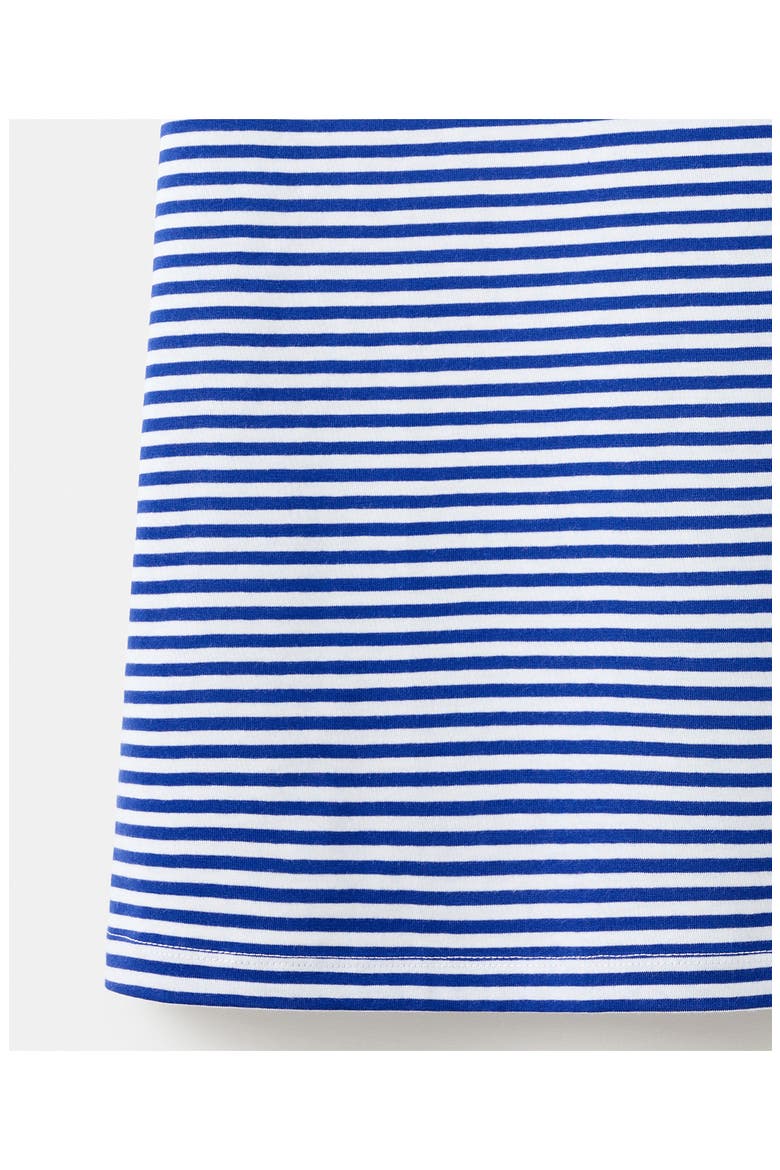 Stripe Cotton Dress, Alternate, color, BLUE