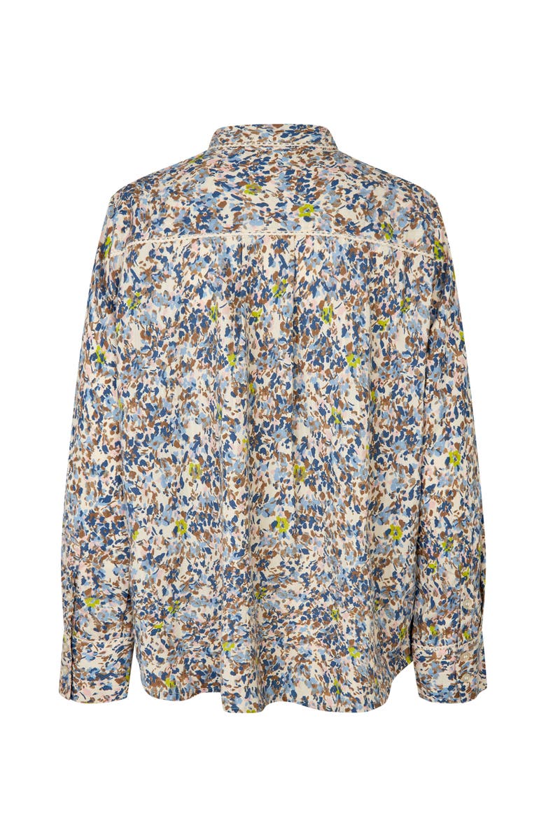 Masai Copenhagen MaIthyria Floral Print Shirt, Alternate, color, Placid Blue