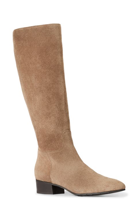 Fuoco Leather Knee High Boot
