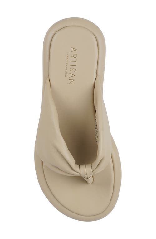 Zigi Artisan Alanna Platform Sandal In Sand