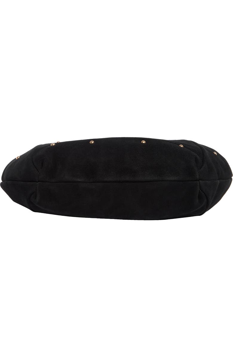 Sam Edelman Bernie Studded Suede Hobo Bag, Alternate, color,