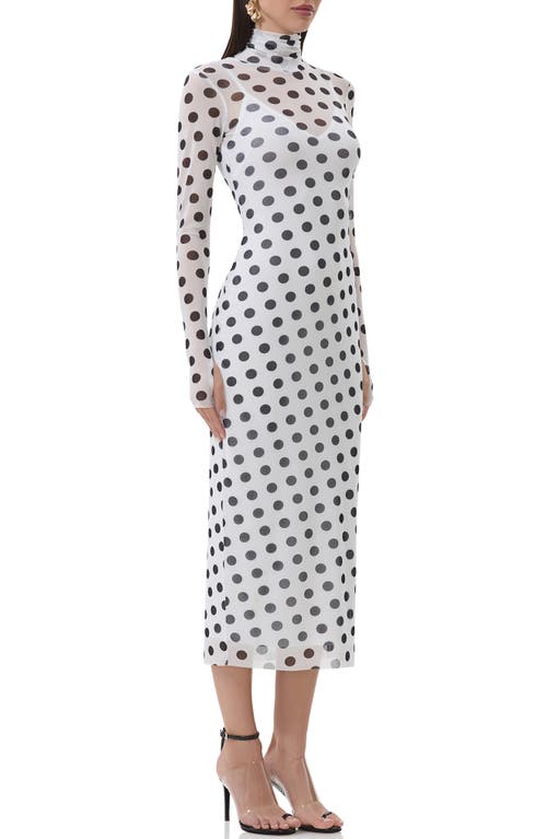 AFRM AFRM SHAILENE LONG SLEEVE BODY-CON MIDI DRESS