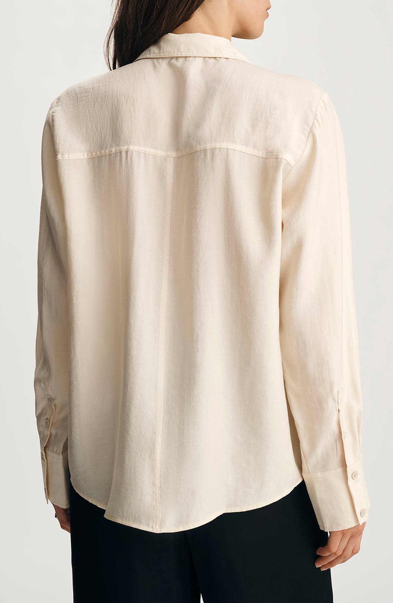 Luxe Touch Button-Up Shirt - image 2