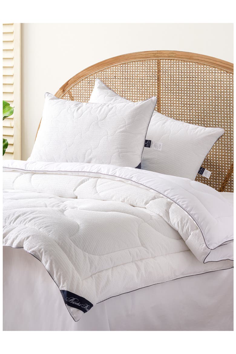 Wellsoft Turkish Cotton Comforter, Alternate, color, WHITE