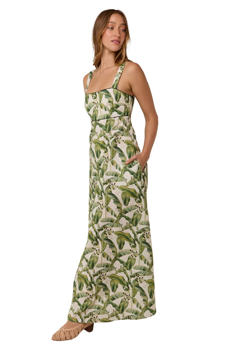 Palm Noosa Belle Dress, Alternate, color, Riviera