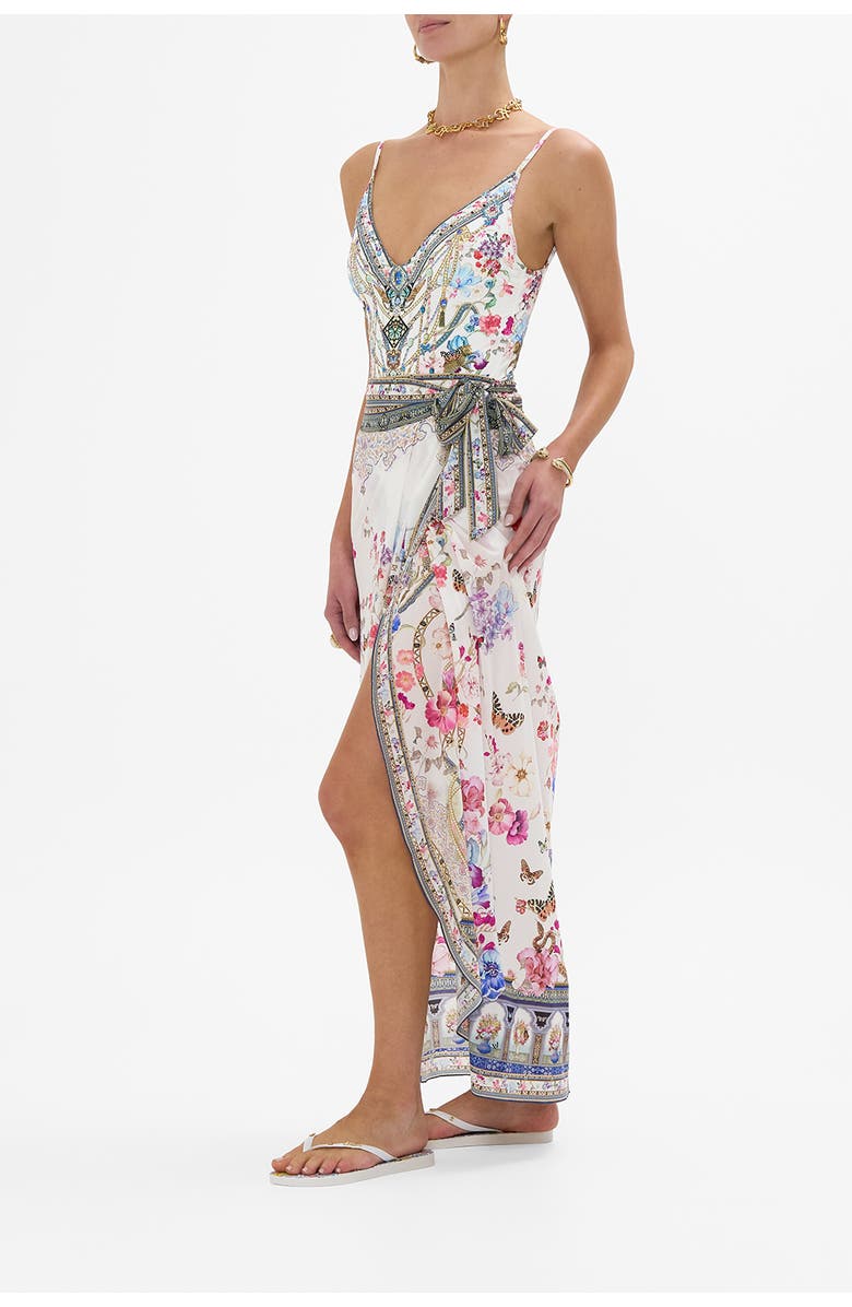 Camilla Long Draped Sarong Monserrate Magic, Alternate, color,