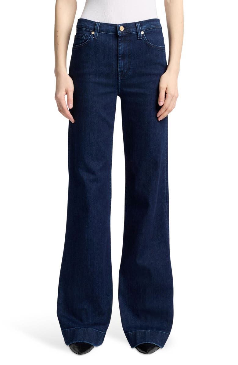 7 For All Mankind Modern Dojo Flare Jeans, Main, color, Classical