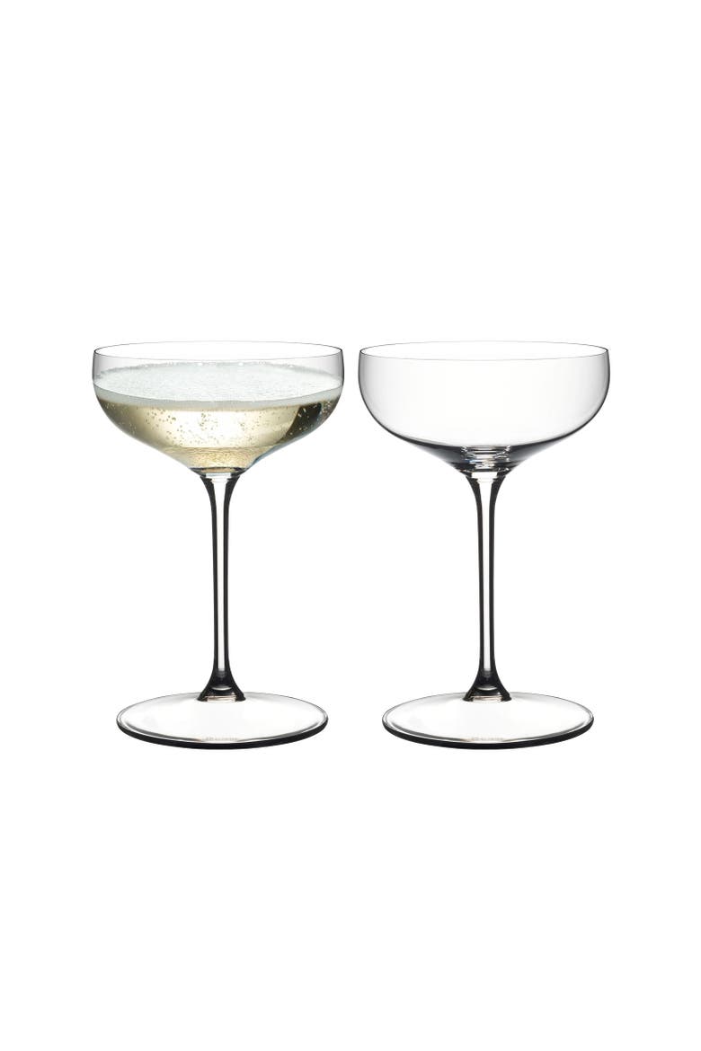 Grape@ Coupe Cocktail Wine Glass, Set of 2, 11 ounce, Main, color, Clear