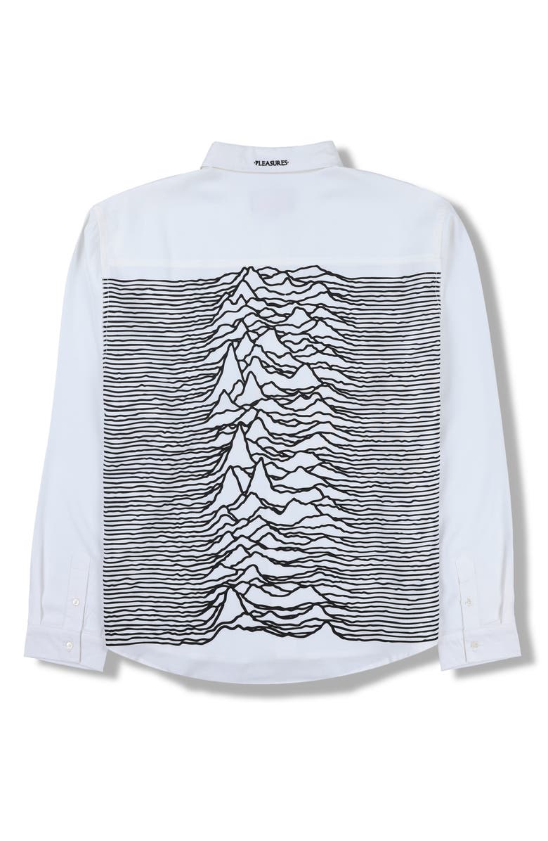 PLEASURES Nothing Button-Down Shirt, Alternate, color, 