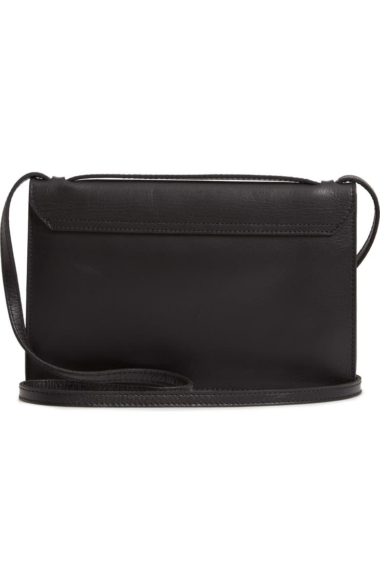 Madewell The Slim Convertible Leather Shoulder Bag, Alternate, color,