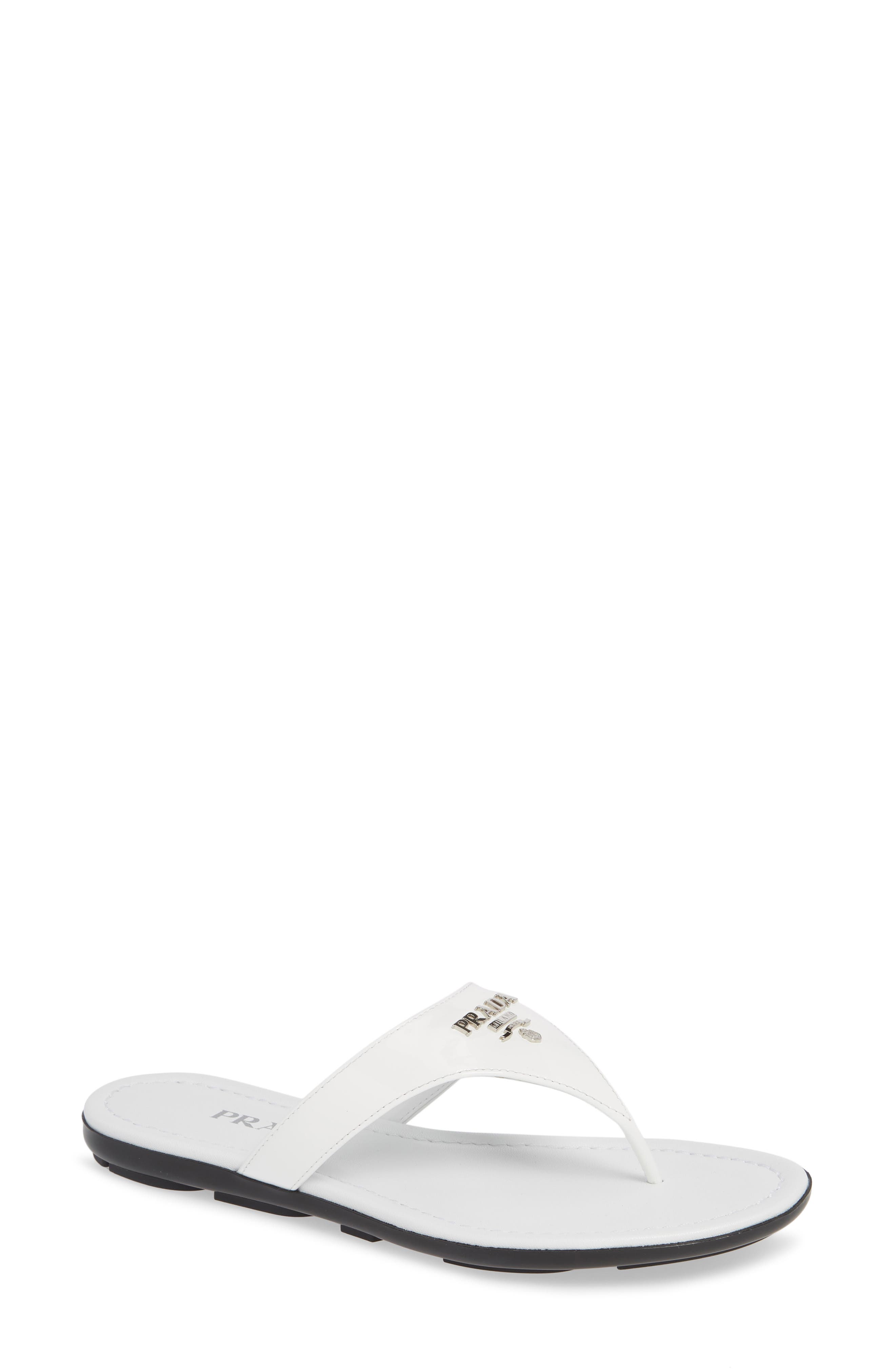 Logo Flip Flop, Main, color, WHITE