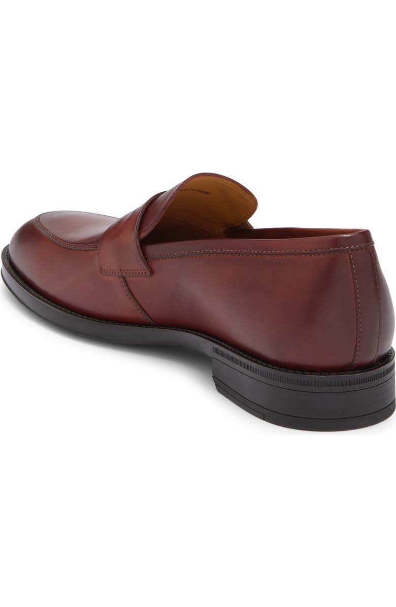 Magnanni Eddison Penny Loafer, Alternate, color, Cognac