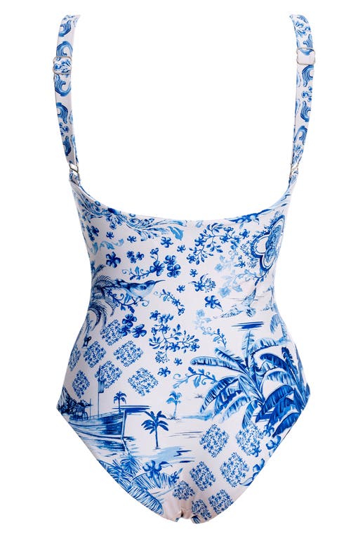AGUA BENDITA AGUA BENDITA KORALINE TALES REVERSIBLE ONE-PIECE SWIMSUIT 