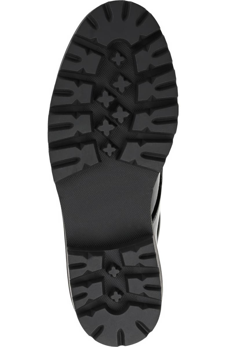 Journee Collection Zina Lug Sole Loafer, Alternate, color, Black