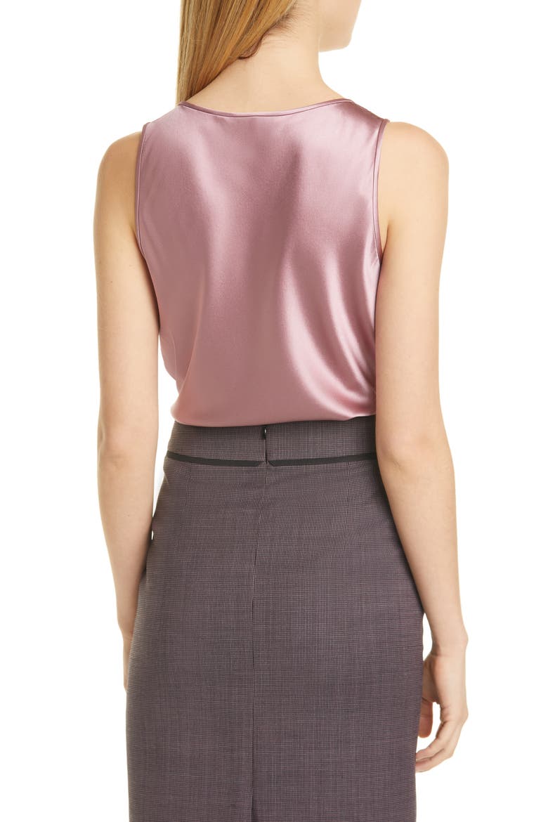 Inolea Stretch Silk Tank, Alternate, color, PETAL