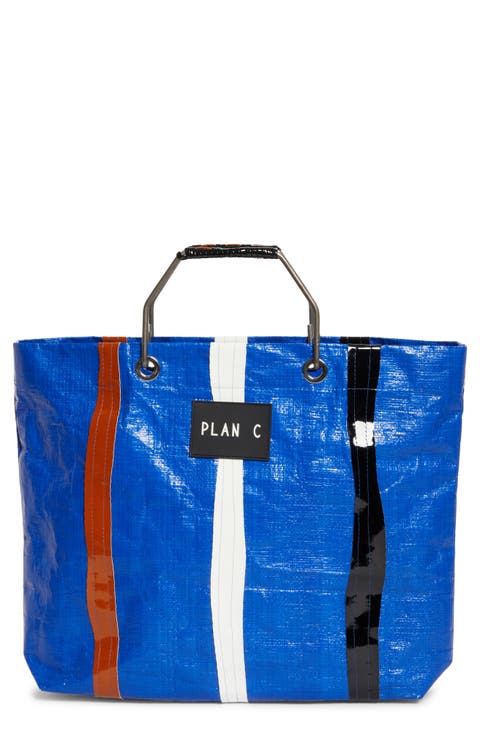Stripe Shopper Tote