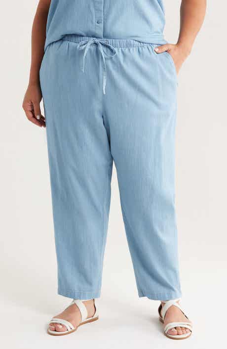 Eileen Fisher Tapered Ankle Drawstring Pants