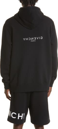 パーカー・フーディ *GIVENCHY* Classic Fit Hood Black BMJ0CQ3YAA001 BMJ0CQ3YAA00 Givenchy Classic Fit Logo Hoodie | Nordstrom