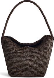 Madewell The Signature Woven Raffia Shoulder Bag
