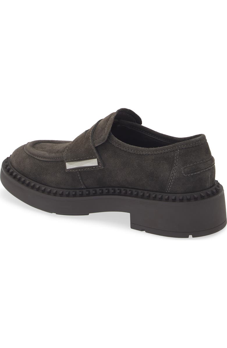 Ash Medusa Lug Sole Loafer, Alternate, color, Bistro