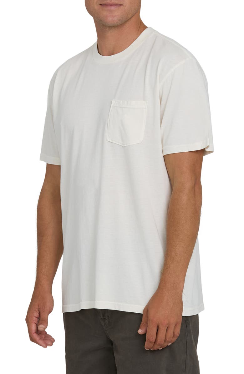 Billabong Essential Cotton Pocket T-Shirt, Alternate, color, Off White