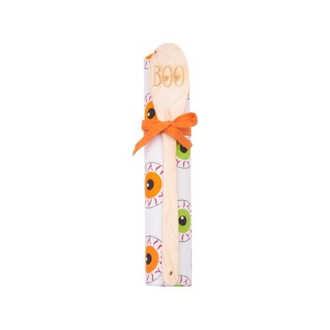 Boo Eyeball Towel & Spoon Gift Bundle Set of 2