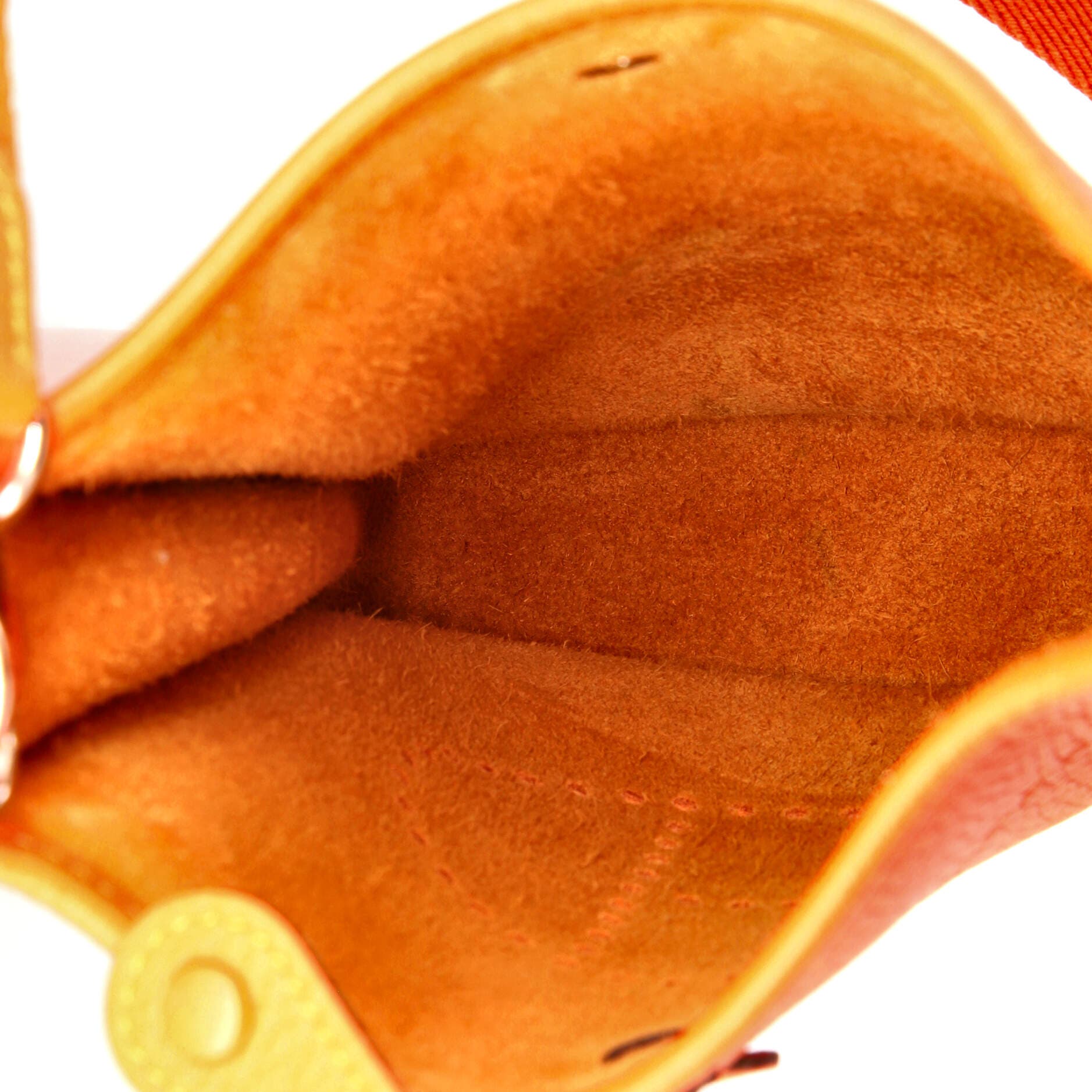 Pre-Owned Hermes Evelyne Bag Gen III Clemence TPM, Alternate, color, Feu