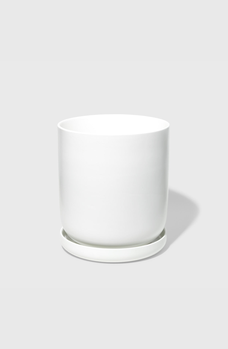 PUBLIC GOODS Stoneware Planter, Alternate, color, Matte White