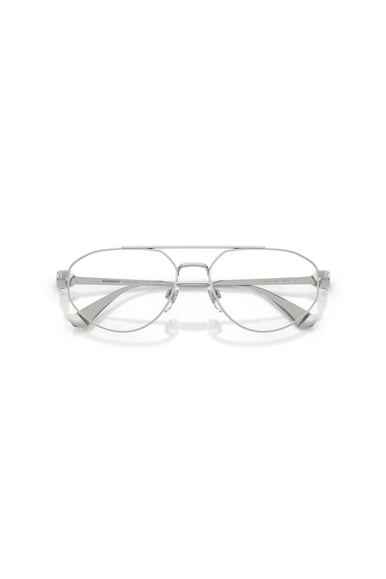 54mm Pilot optical glasses, Alternate, color, Silver