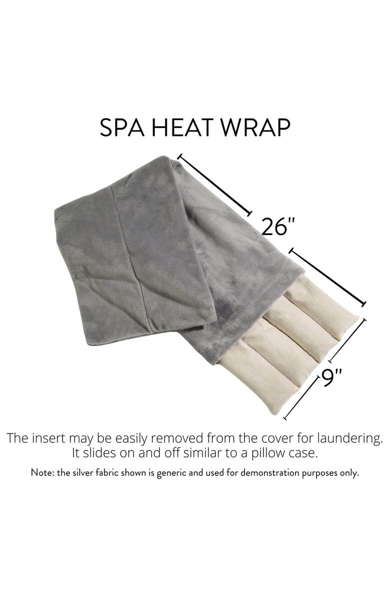 Sonoma Lavender Eucalyptus Heat Wrap, Alternate, color, Silver Fox