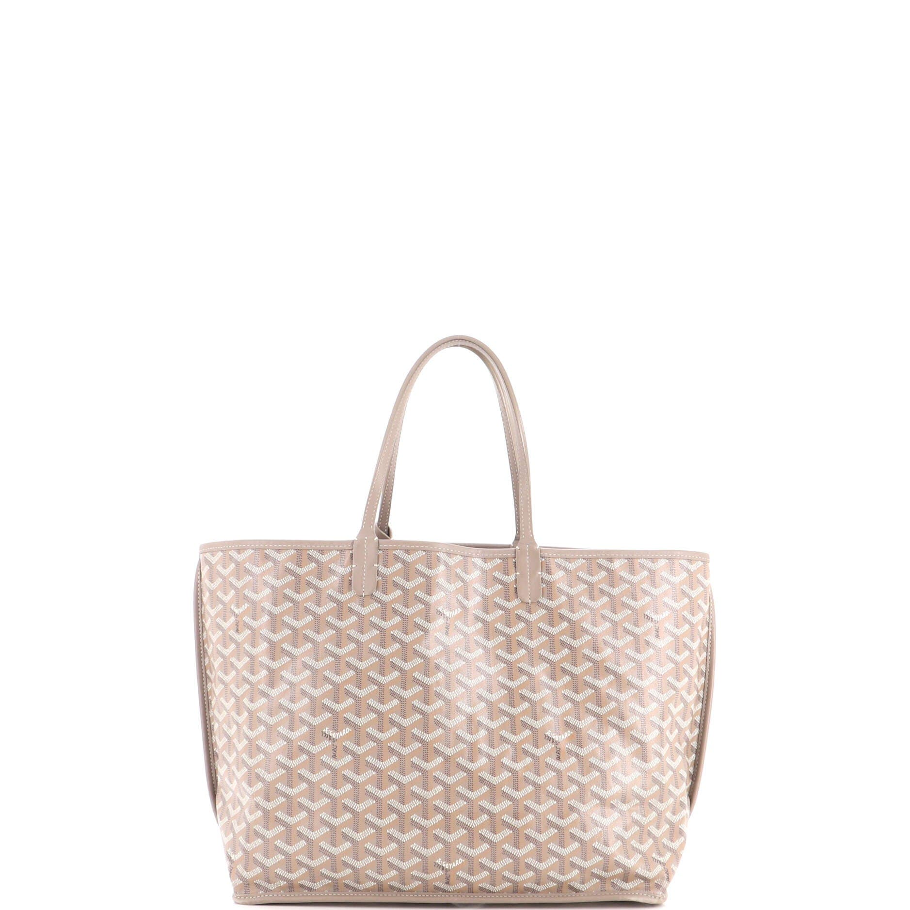 Anjou Reversible Tote Embroidered Coated Canvas PM, Alternate, color, Grey