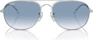 Ray-Ban Bain Bridge 57mm Pillow Gradient Aviator Sunglasses