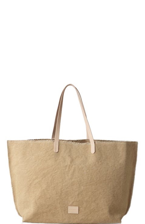 Hana Canvas Boat Bag