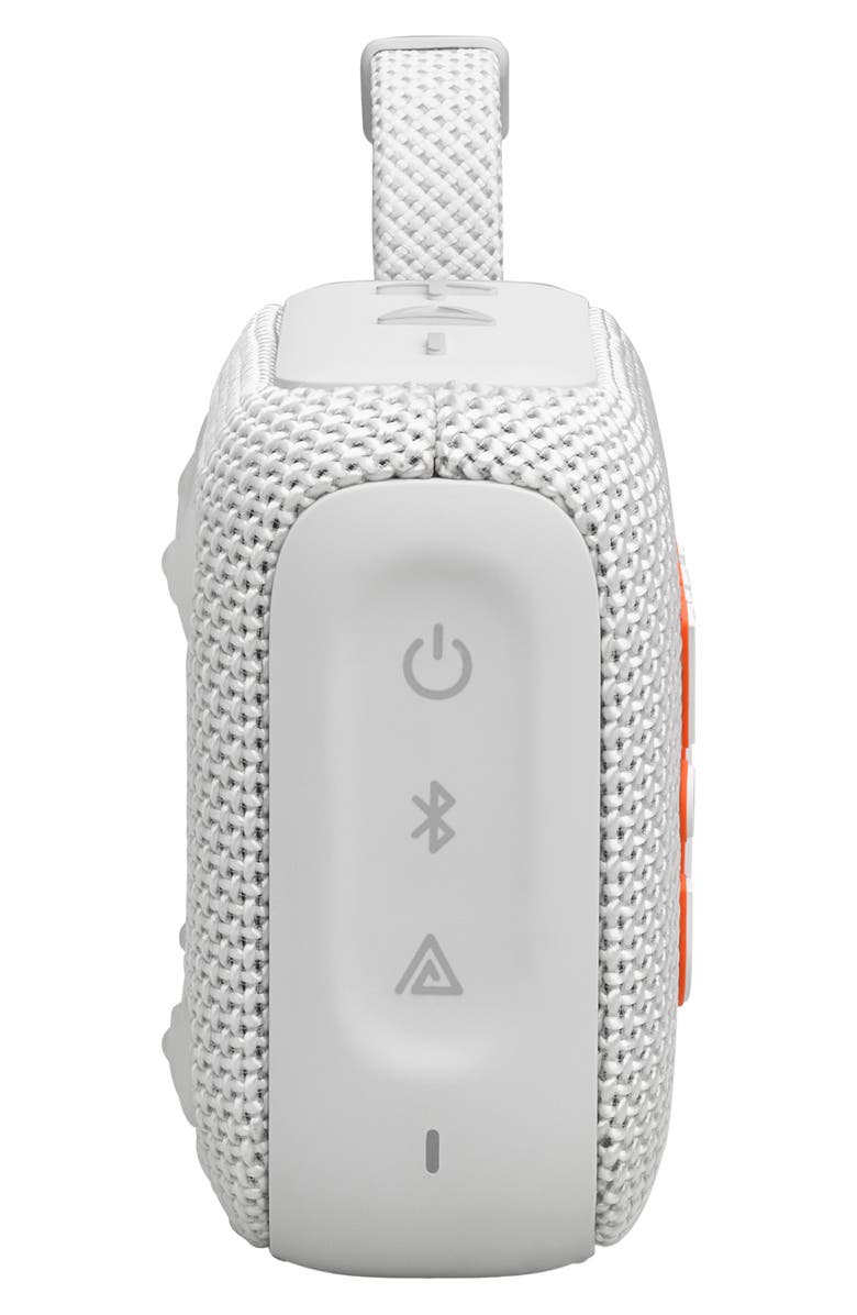 JBL Go 4 Waterproof Speaker, Alternate, color, White