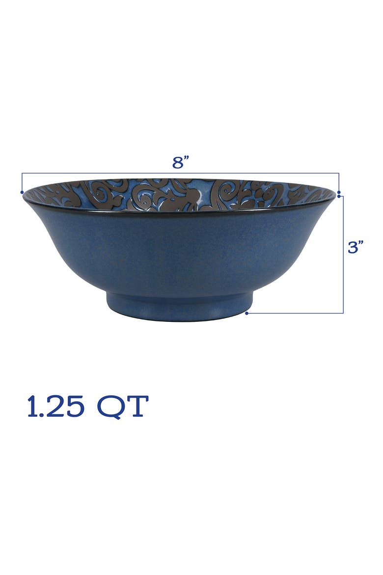 Ellyn Set of 2 Serving Bowls, Alternate, color, MULTI