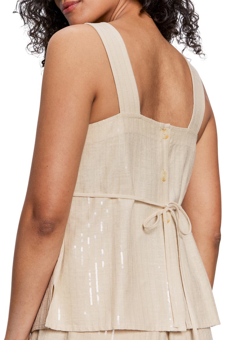 Desert Tank, Alternate, color, SAND SEQUIN